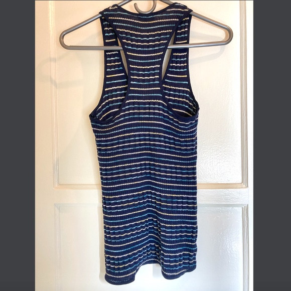 Splendid Striped Rib-Knit Racerback Tank - Picture 3 of 7